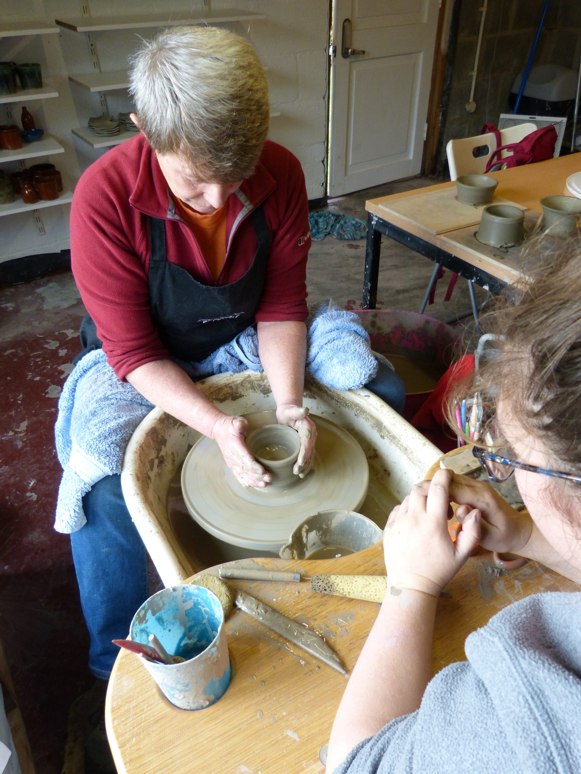 Private Throwing Lesson Beacons Pottery